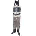 Men's X-back Suspenders Breathable waders with Hip Straps for Fishing